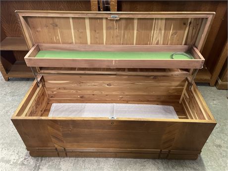 Antique Cedar Chest - 48x18x19