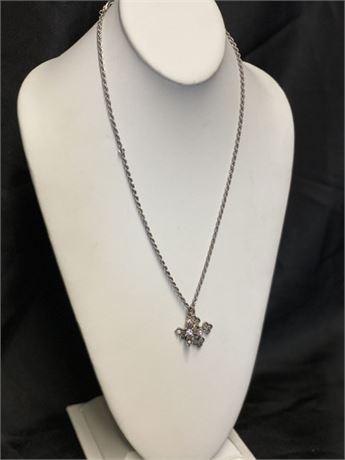 Sterling Silver Cross Necklace