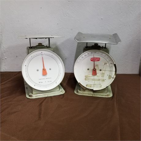 2 Vintage Scales