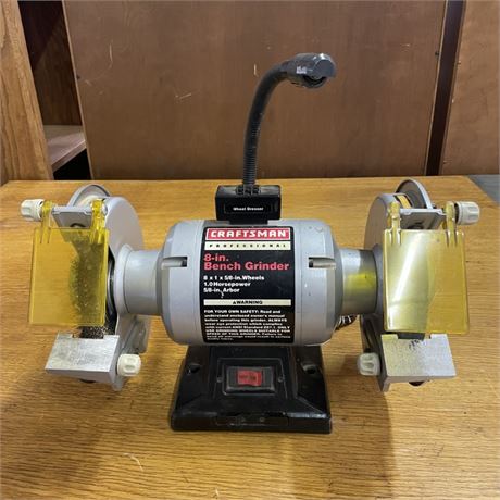 8" Craftsman Bench Grinder