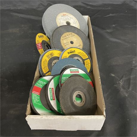 Assorted Grinding & Cut-Off Wheels