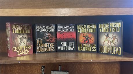 Douglas Preston/Lincoln Child Hardback Novels