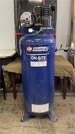 Upright Campbell Hausfeld Air Compressor - 26x66