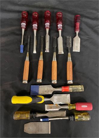 Assorted Wood Chisels