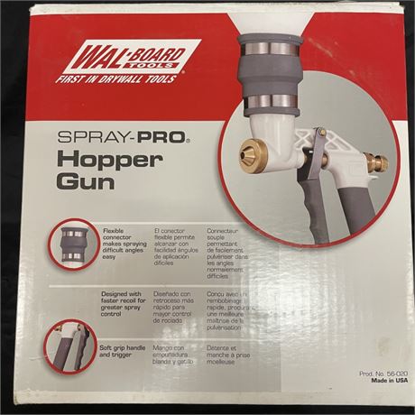 Like New Spray Pro Hopper Gun