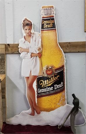 Retro Metal MGD Sign - 32x47