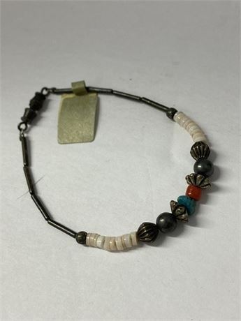 Small bracelet for child or small wrist with stone beads