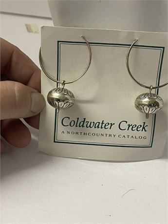 Coldwater Creek Hoop Earrings