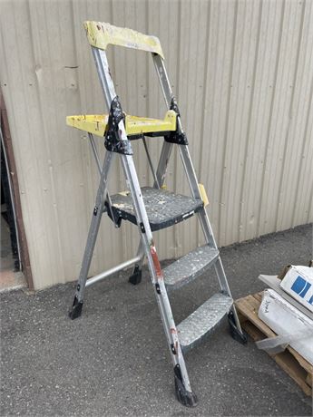 3' Step Ladder w/ Tote Handle