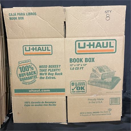 Moving Boxes - Qty. 8 - 12x12x12