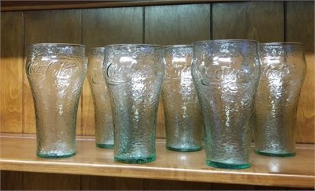 Vintage Coke Glasser