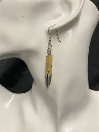 Feather Dangle Earrings