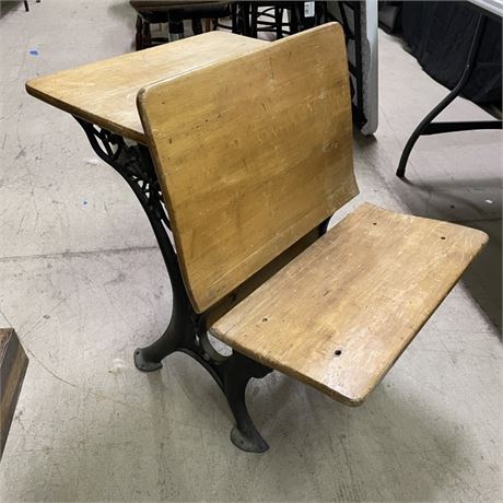 Antique School Desk - 21x29