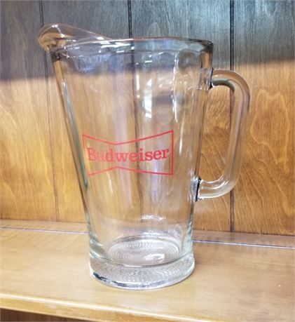 Budweiser Glass Pitcher 🍺🍻🍺