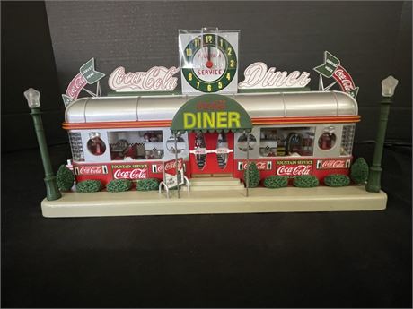 NIB Coca-Cola Diner Clock