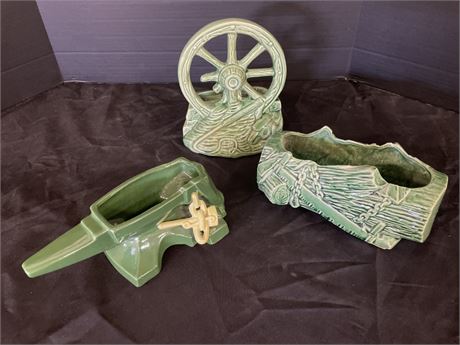 Vintage McCoy Pottery Trio