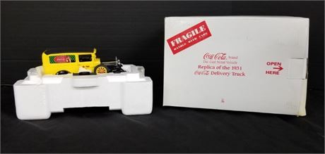 NIB Replica 1931 Coca-Cola Delivery Truck