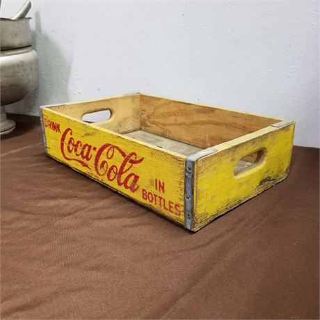 Vintage Wood Coca-Cola Wood Crate