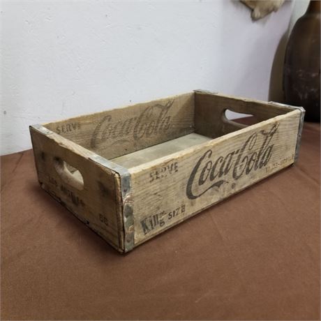 Vintage Coca-Cola Wood Crate