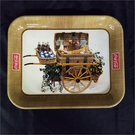 1958 Vintage Coca-Cola Tray