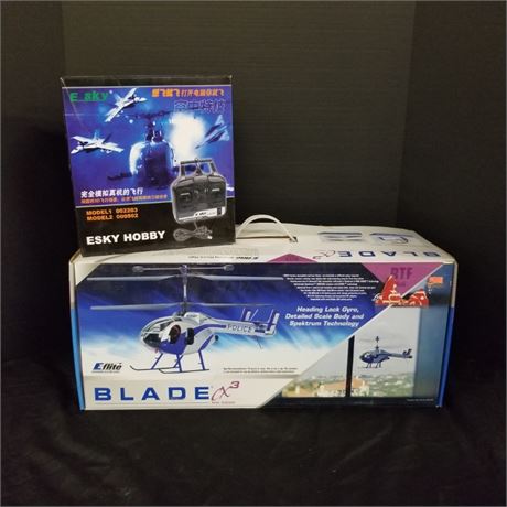 NIB Blade Radio Controlled Helicopter 🚁 + Extras