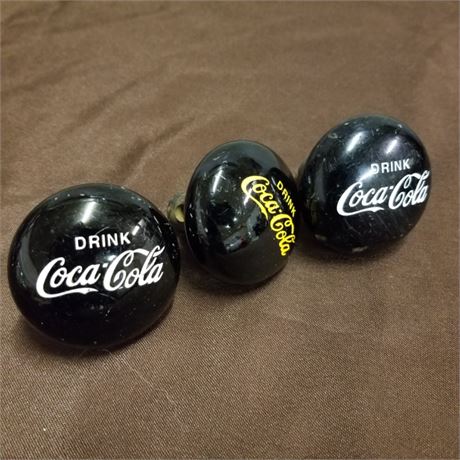 Vintage Ceramic Coca-Cola Tap Knobs