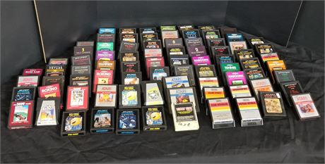 Vintage Atari Video Games - Qty. Approx 82