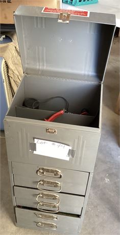 Metal Cabinet w/ tools