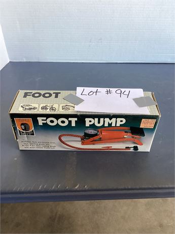 Foot Pump Air Compressor