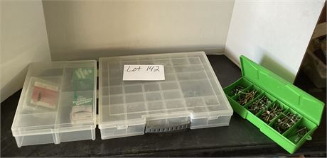 Plastic Organizers w/ Items