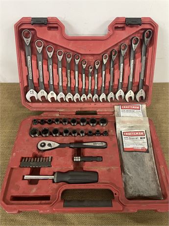 Craftsman Socket and Wrench Set