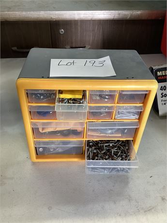 Plastic Drawer Organizer w/ hardware