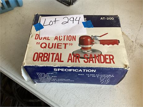 Orbital Air Sander