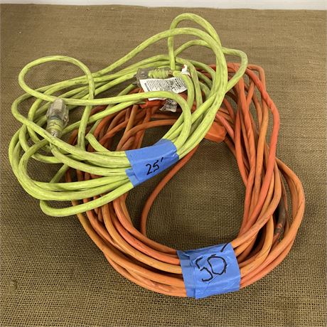 25' & 50' Extension Cords