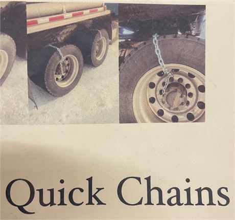 New Set of 4 Emergency Quick Chains