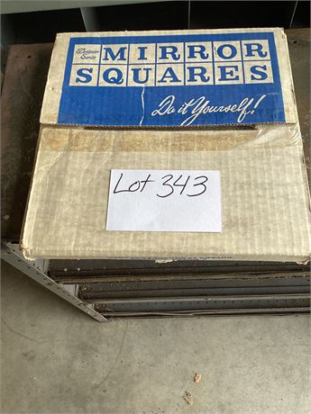 NEW - Full Box Mirror Squares