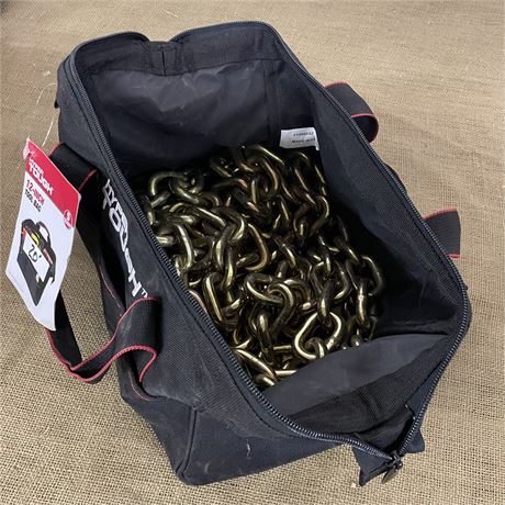 Pair of New 20' Log Chains in a Tote Bag