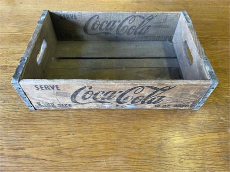 Vintage Wooden Coke Crate