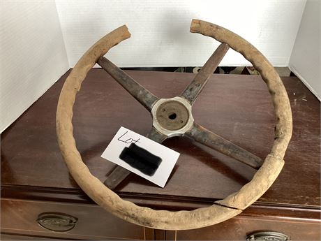 Antique Steering Wheel