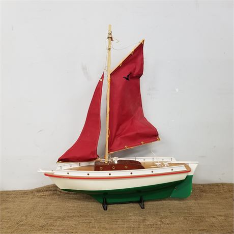 Seifert-Boot Sailboat Model, Made in Germany