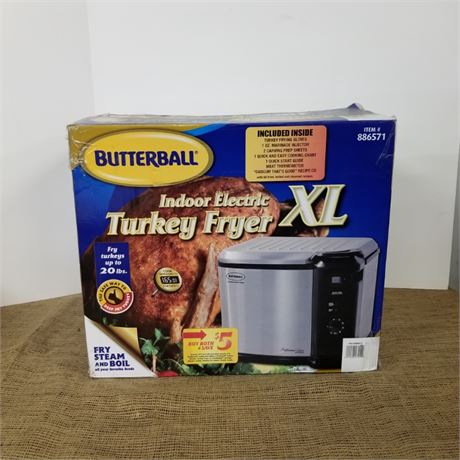 Like New Butterball XL Indoor Turkey Fryer