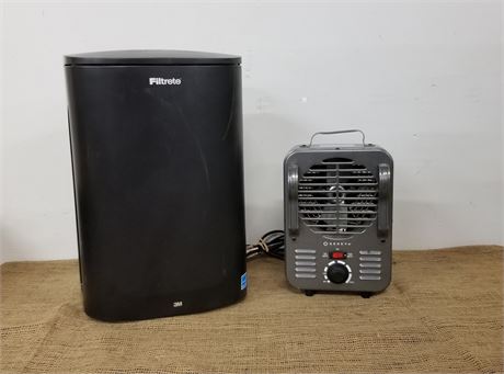 Portable Heater and Air Filtration System