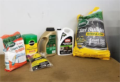 Assorted Lawn Care Items