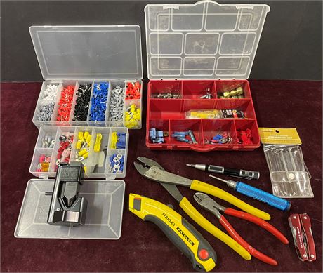 TEMCo Lug Crimping Tool, Wiring Connectors, Crimpers, etc.