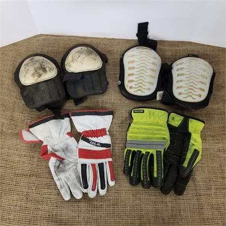 Kevlar Gloves and Knee Pads