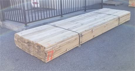 Lumber, 2x6x14', Bunk #17, 64 Pieces