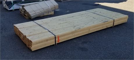 Lumber, 2x4x10', Bunk #1, 65 Pieces