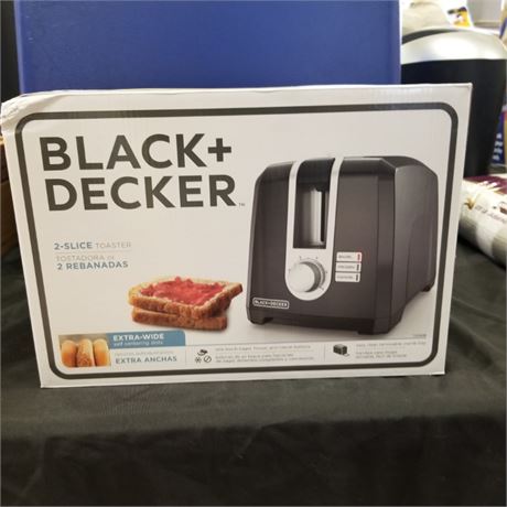 New In Box 2 Slice Toaster