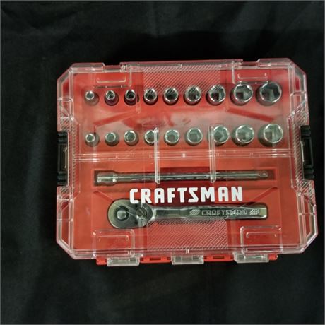 New 1/4" Craftsman Socket DSet