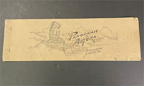 Awesome Vintage Panoramic Artura Book